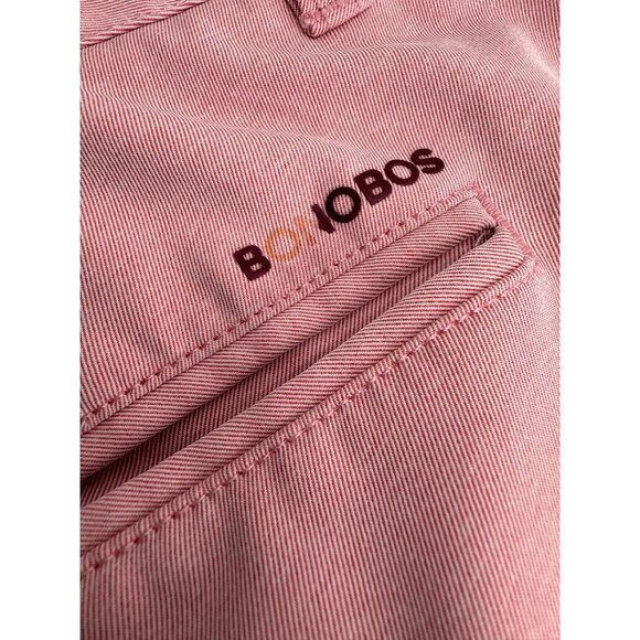 Bonobos Men Golf Shorts Pink Chino Performance Flat Front Stretch 32 10" Inseam - Picture 6 of 7